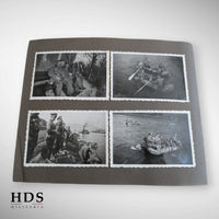 Album photo allemand ww2 cannot pneumatique, convoi, mitrailleuse