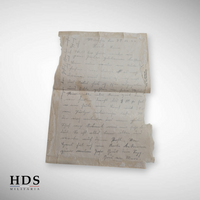 Lettre feldpost régiment Flak SS ww2