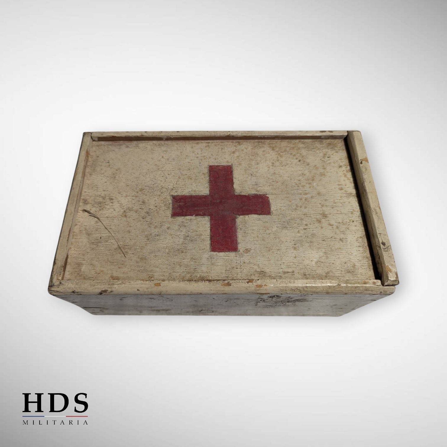 Caisse médicale en bois France 40 ww2
