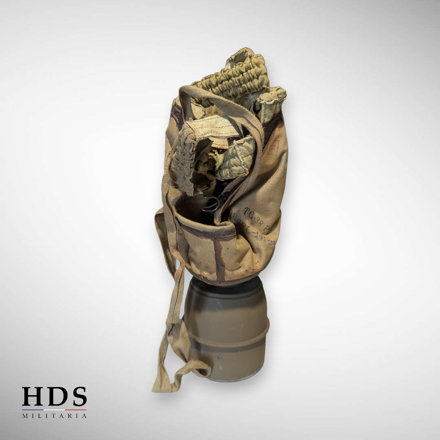 Masque à gaz DP France 40 ww2