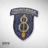 Patch US 8th Infantry Division Airborne Vietnam