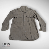 Chemise moutarde US ww2 m37 officier 16x33