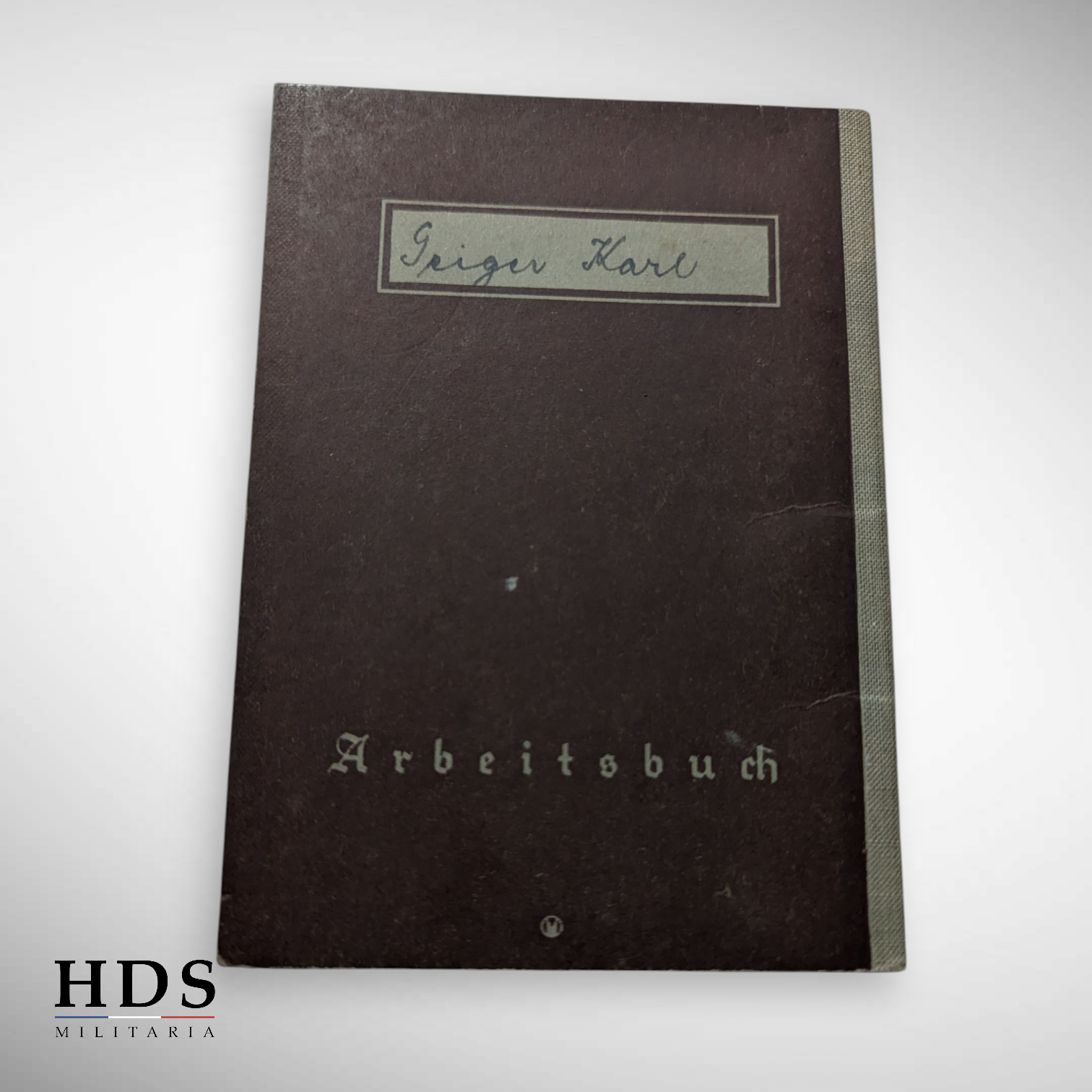 Booklet Arbeitsbuch German ww2