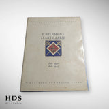 Livret historique 1er RA 1ere DFL ww2