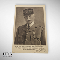 Photo carte postale Maréchal Pétain ww2