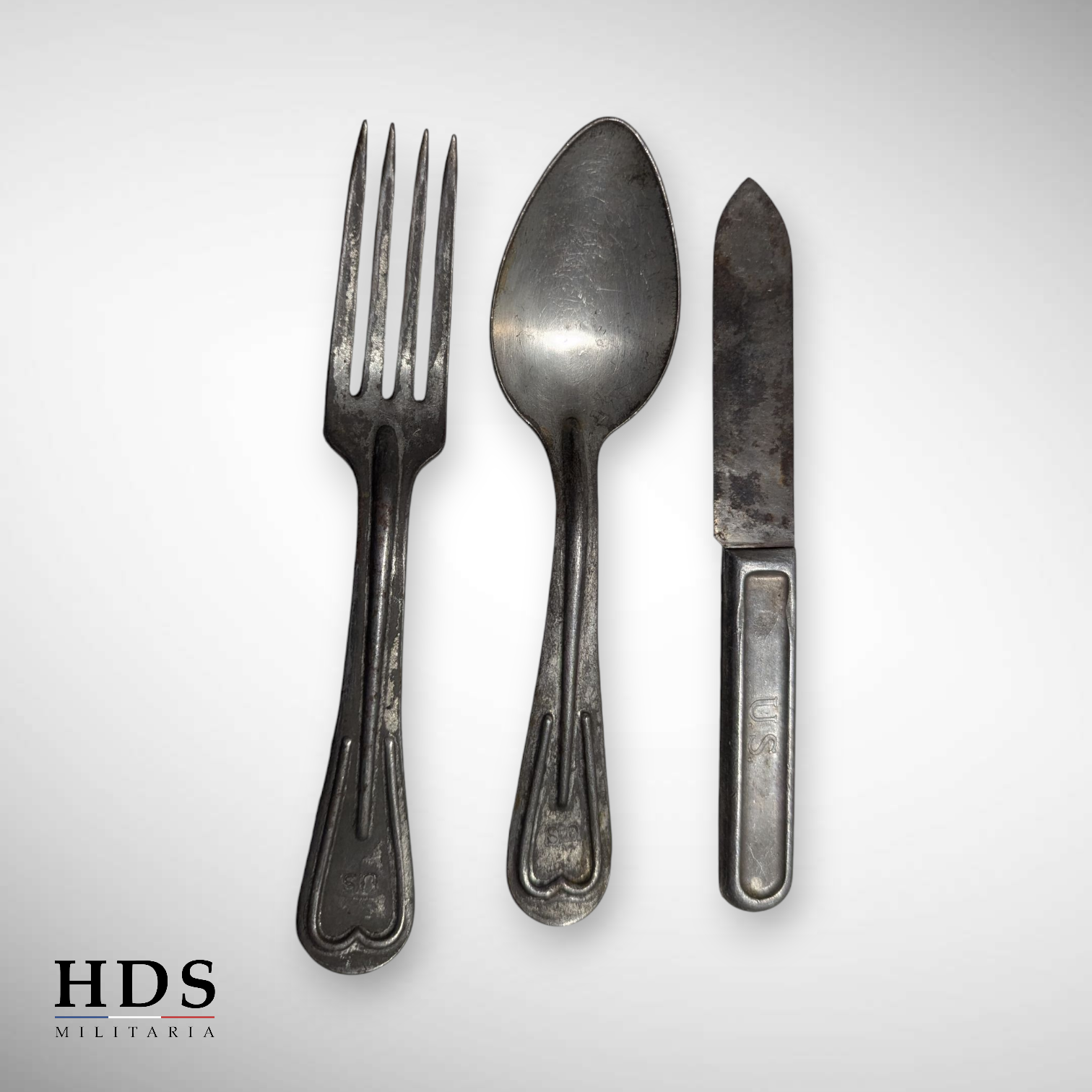 Set of US cutlery from WW1