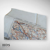 Carte US ww2 Allemagne 1944