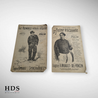 Lot de 10 partitions Françaises ww1