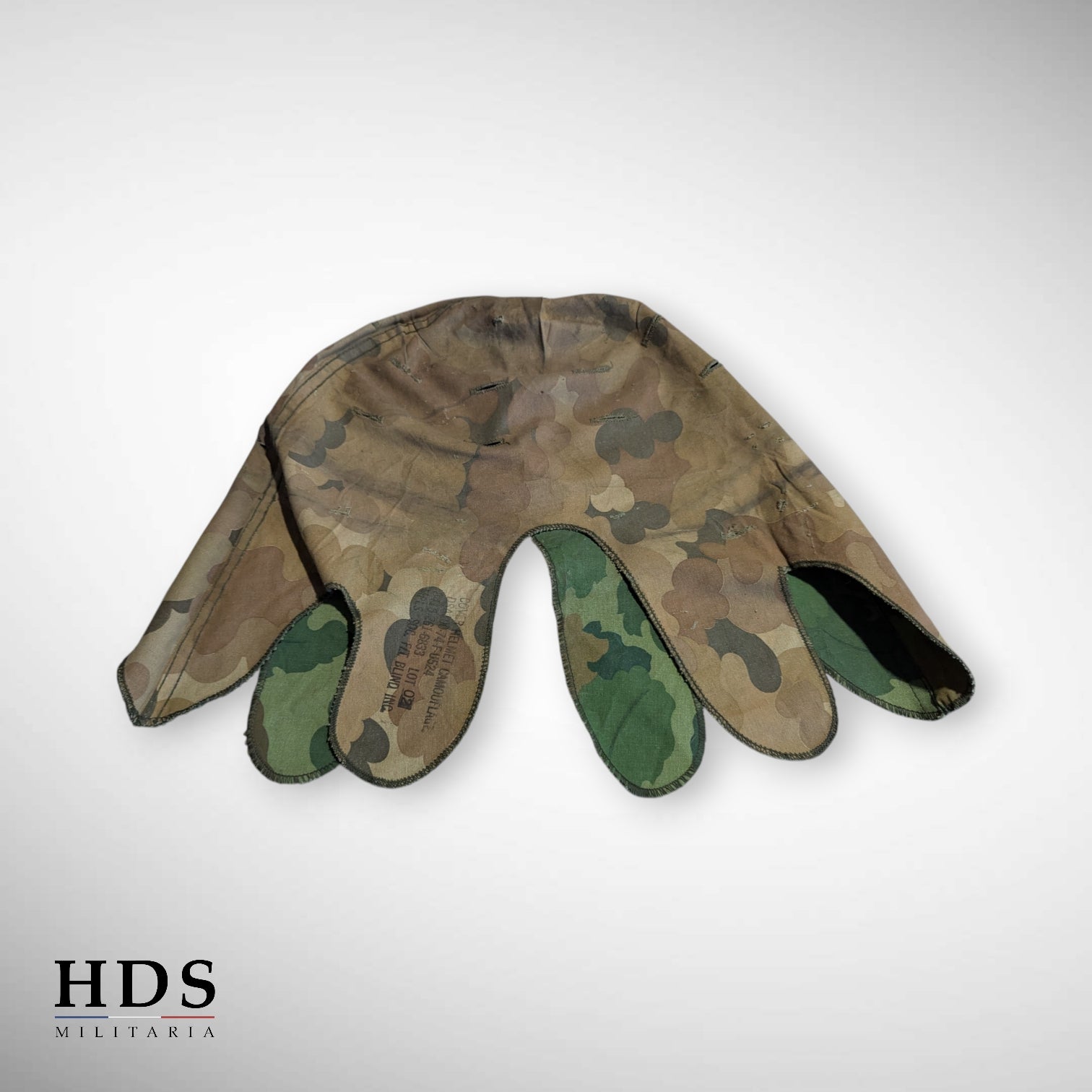 Couvre casque US woodland Vietnam 1974