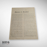 Tract communiqué officiel Hitler Pétain