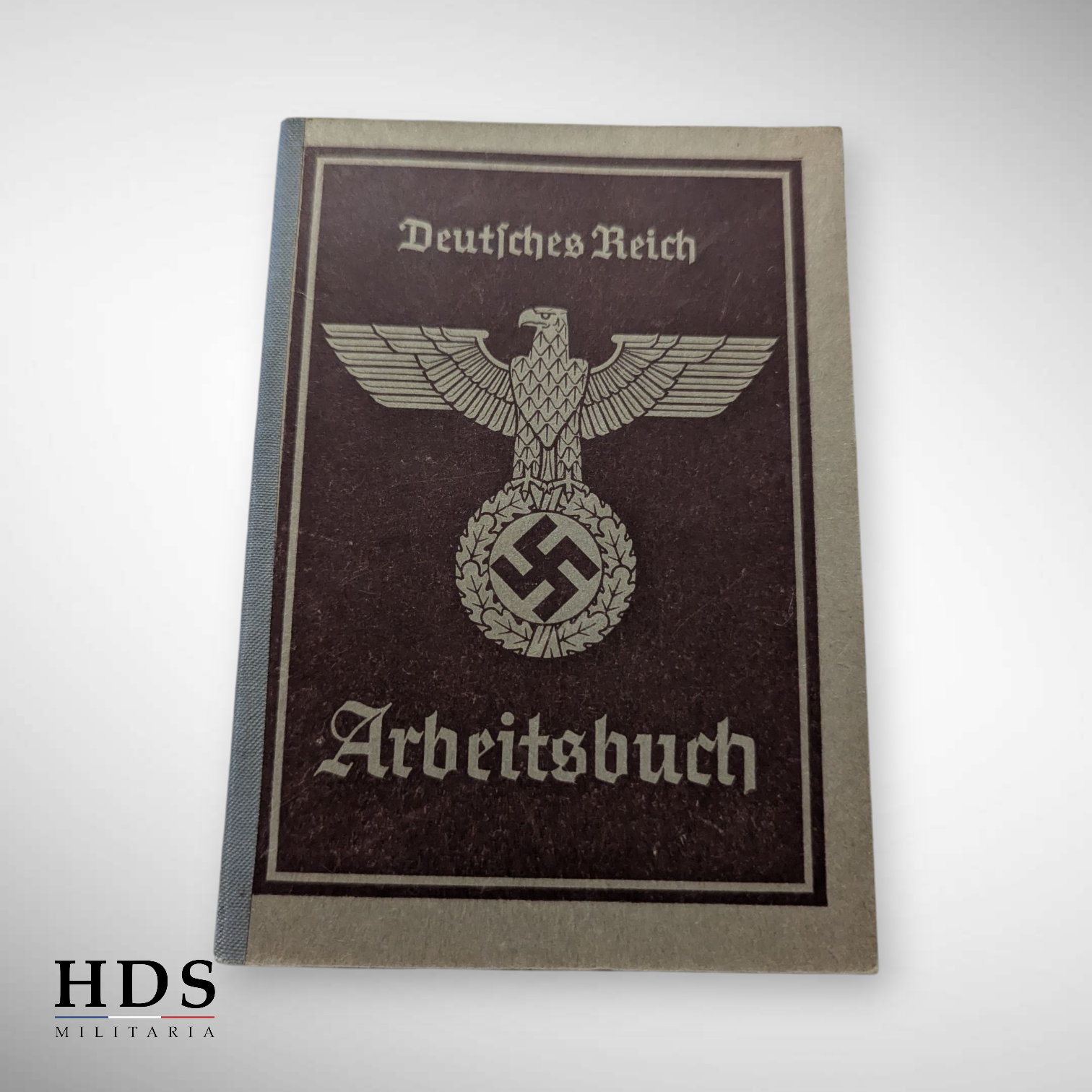 Workbook + Huningue Alsace WW2 passport