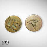 Paire de disques de col US ww2 medical