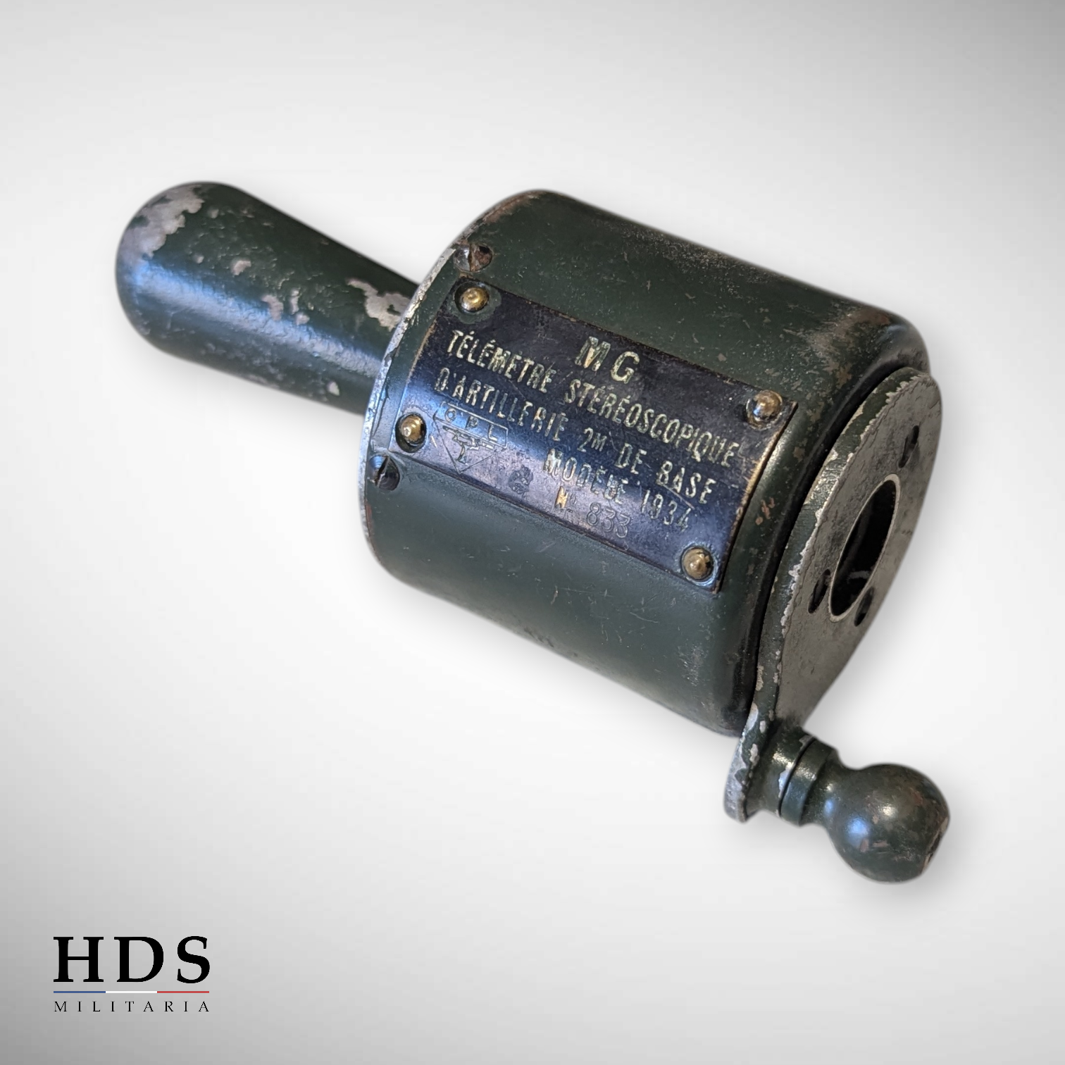 Télémètre stéréoscopique d'artillerie modèle 1934