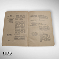 US WW2 Officer's Dictionary (French-English)