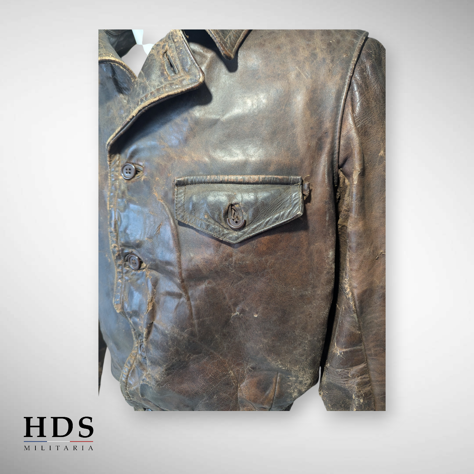 Blouson cuir cadre CJF ww2