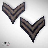 Paire de grades staff sergeant US ww2