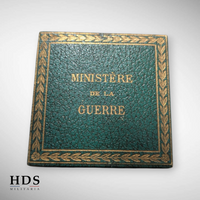 Médaille de table prix de tir ministère de la guerre