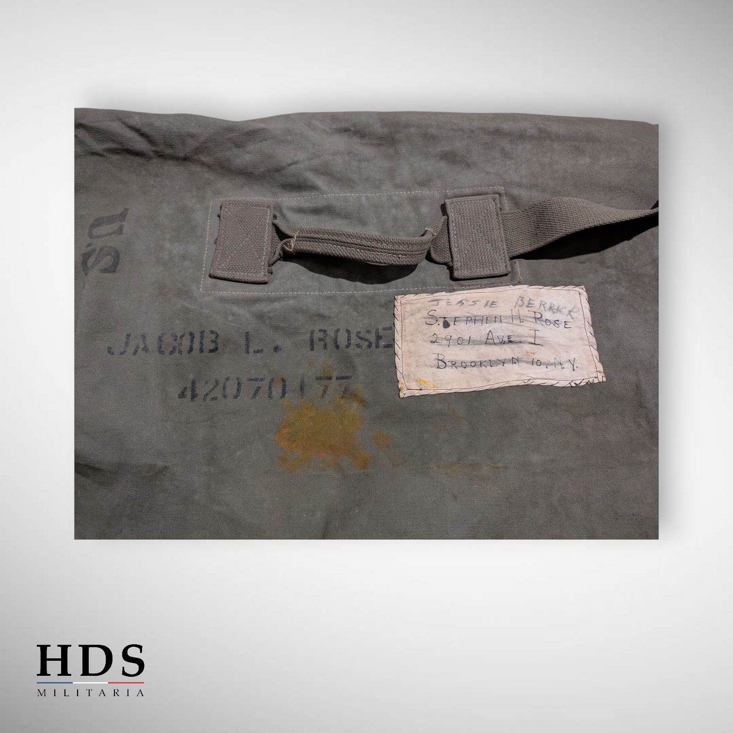 Sac paco US ww2 engineer 1944