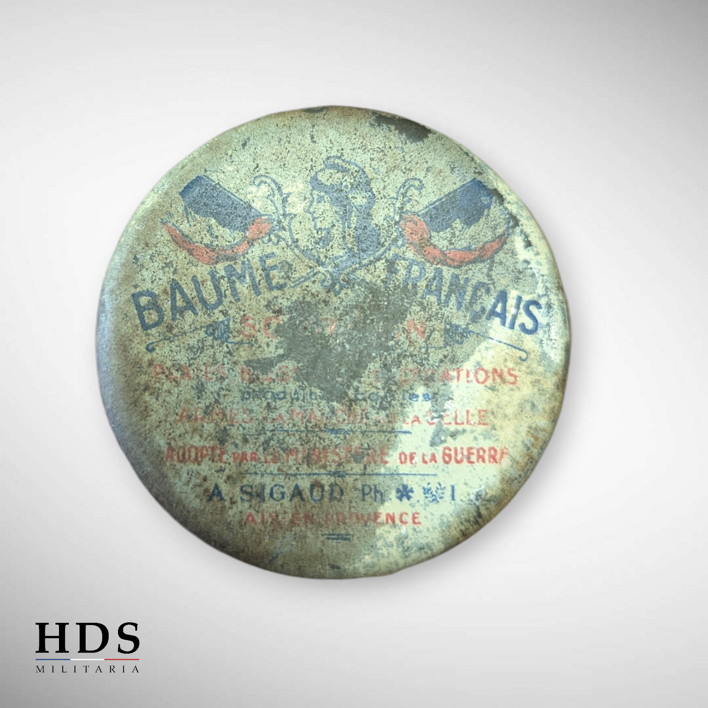 Baume médical Français ww1