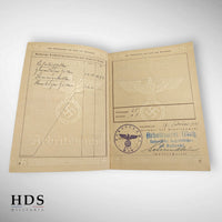 Livret arbeitsbuch Metz ww2