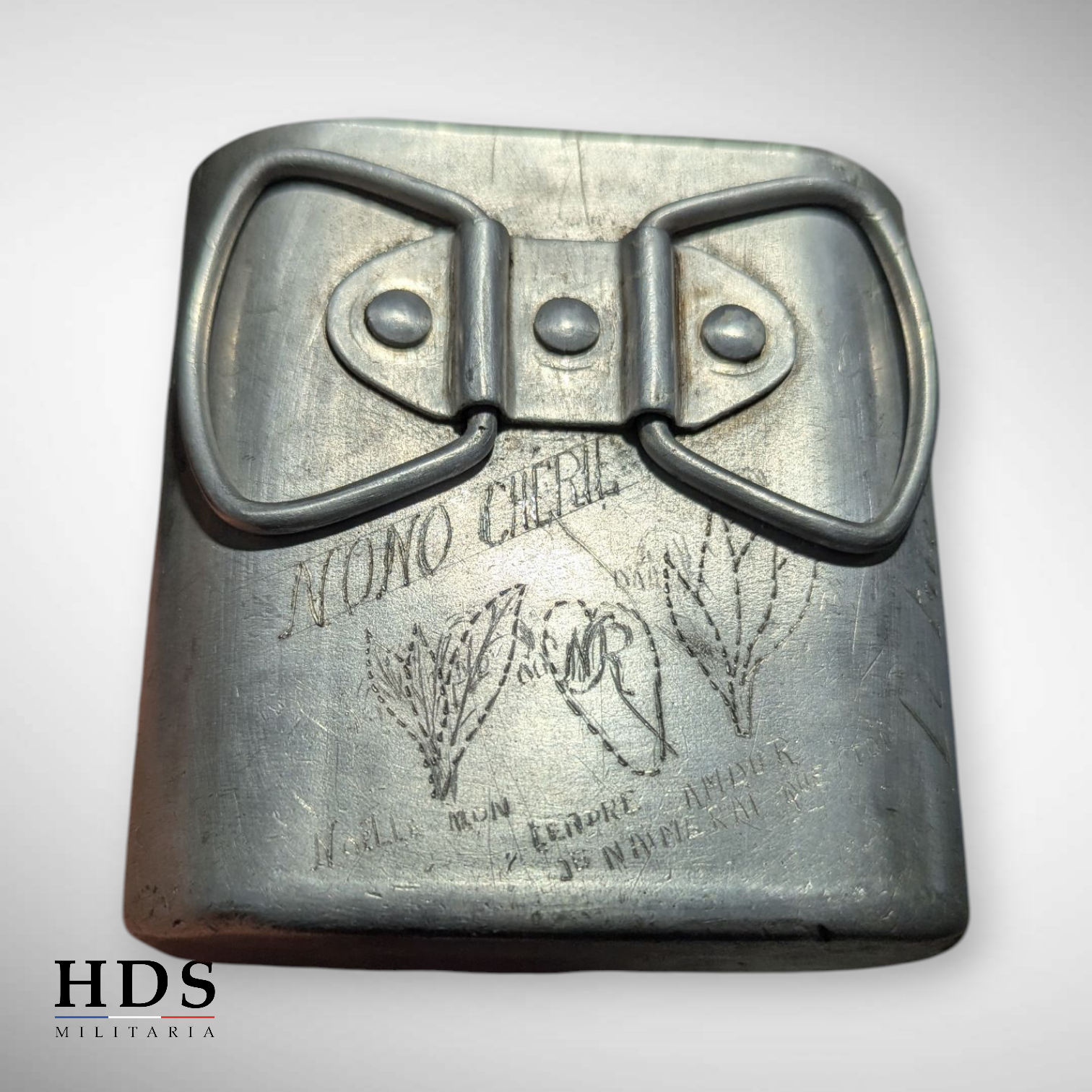 Quart m35 gravé Hérault France 40 ww2