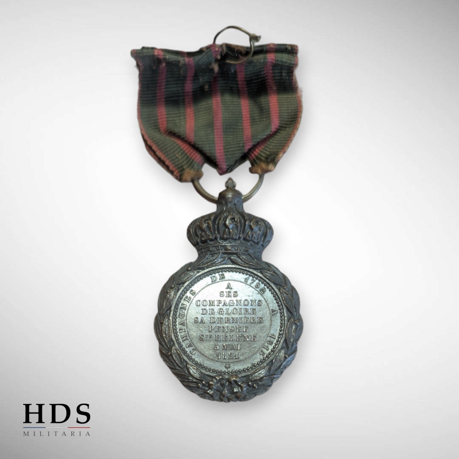 Médaille Sainte Hélène Napoléon 1er
