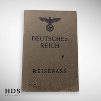 Workbook + Huningue Alsace WW2 passport
