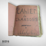 Cahier de chansons 10e Génie Besançon ww2