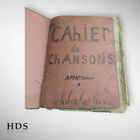Cahier de chansons 10e Génie Besançon ww2