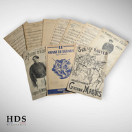 Lot de 10 partitions Françaises ww1