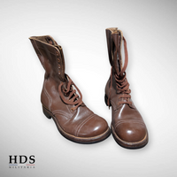 Pair of M48 US Korea Vietnam combat boots
