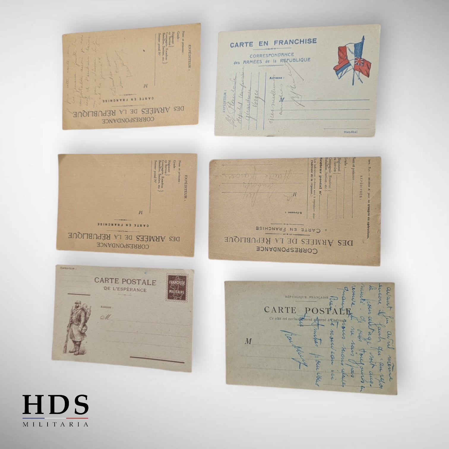 Correspondance poilu 253 RI ww1