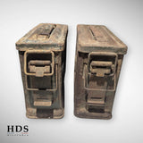 Duo de caisses de cal.30 US ww2 Vosges