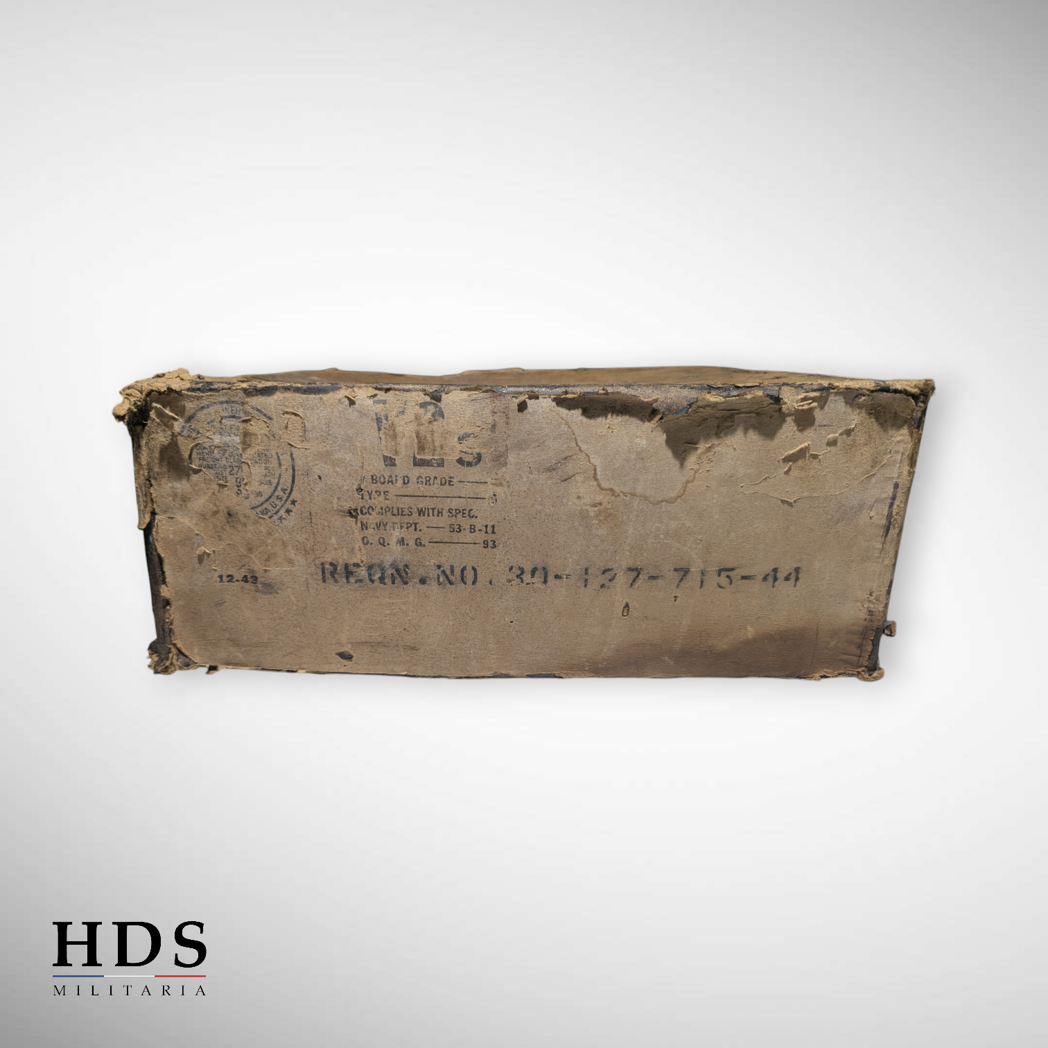 Carton de ration US ww2 1943