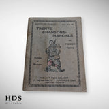 Livret chansons de marche militaires ww1