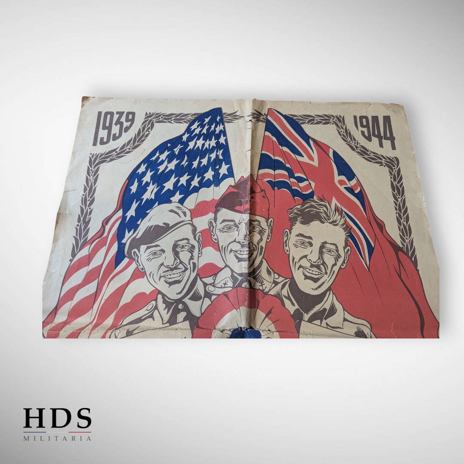 Affiche chants Libération FFI ww2