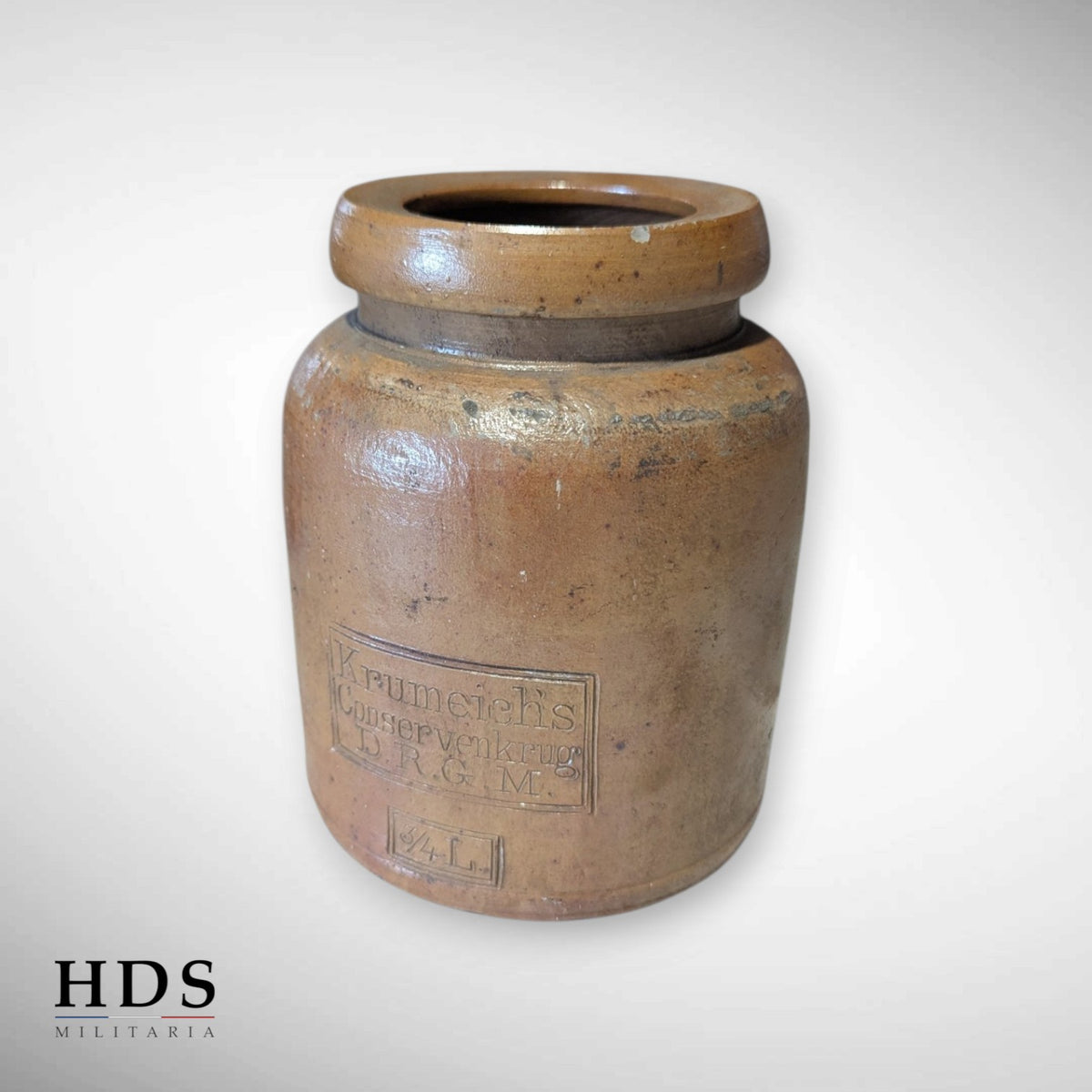Pot en gré conserve allemande ww1