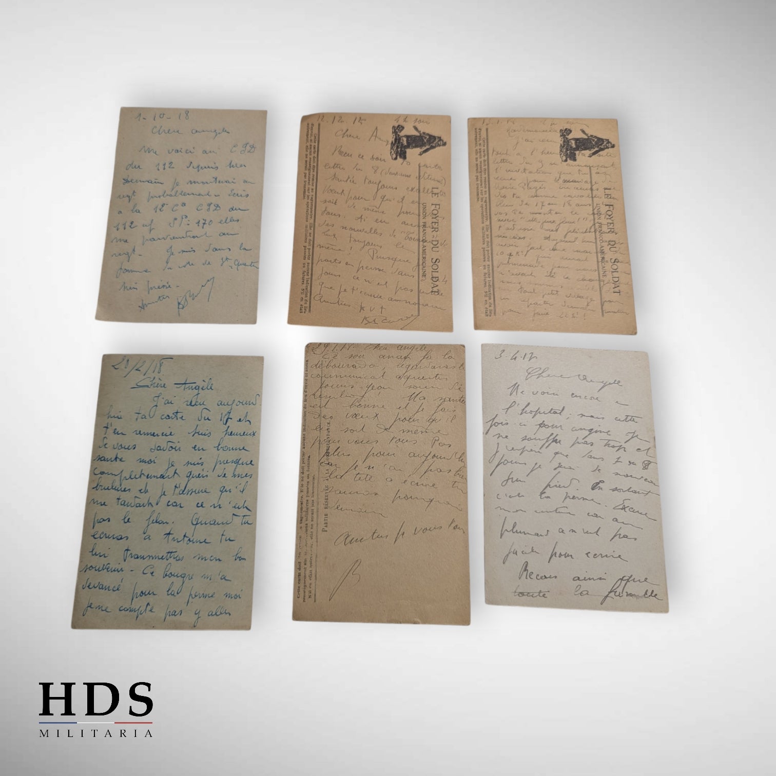 Correspondance poilu 253 RI ww1