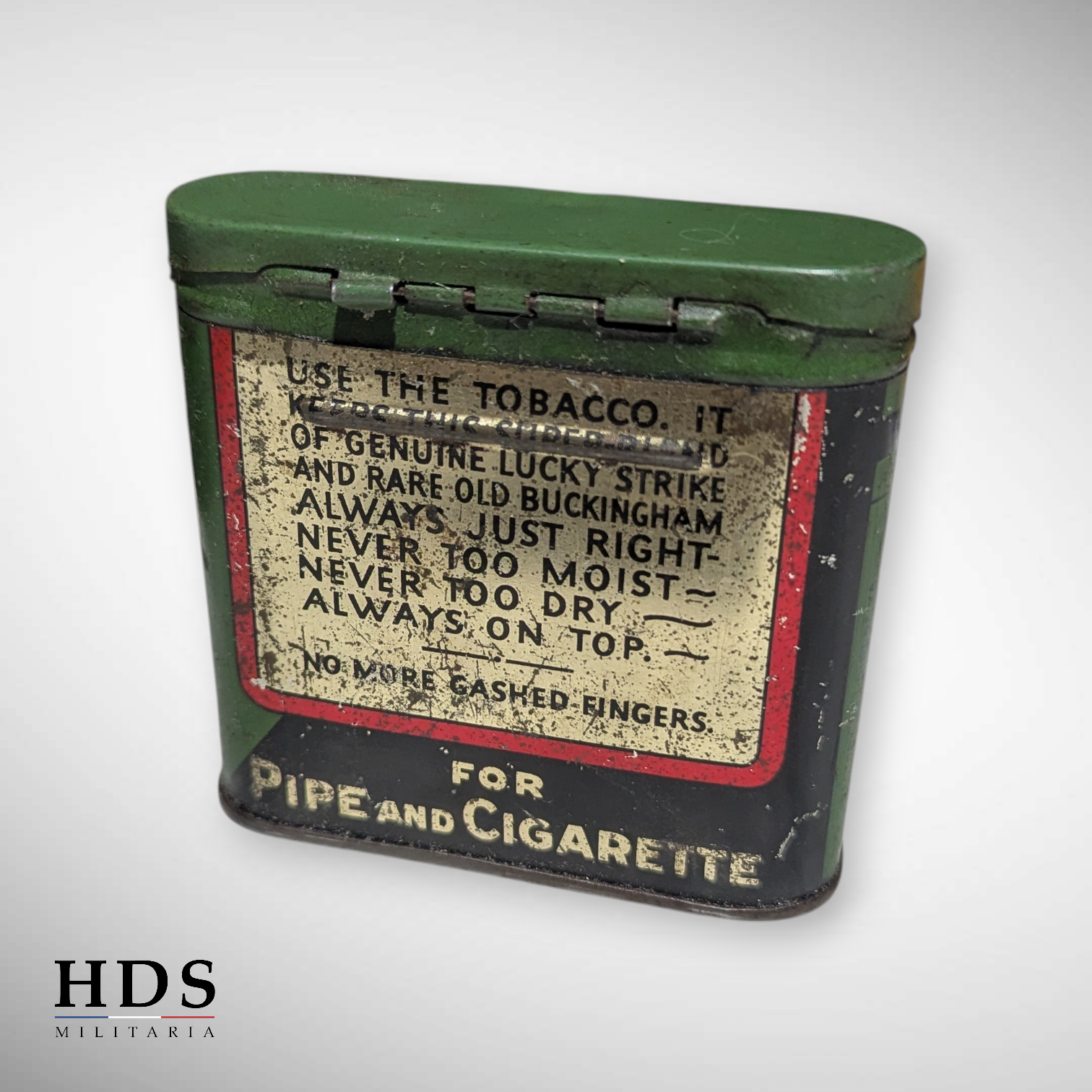 Boîte de tabac US ww2 half and half lucky strike