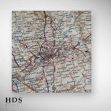 Carte US ww2 Allemagne 1944