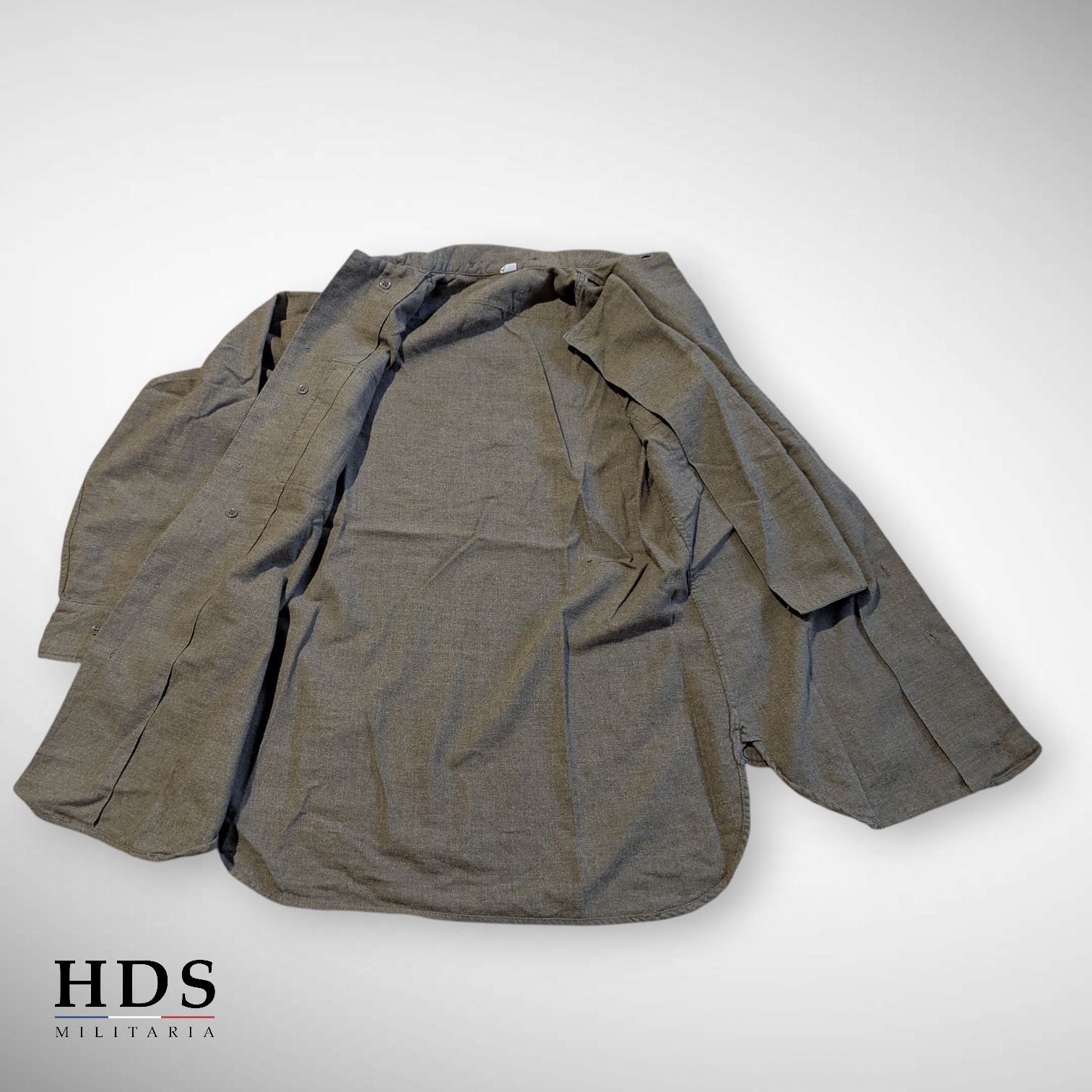 US WW2 M37 Mustard Shirt 14.5x32