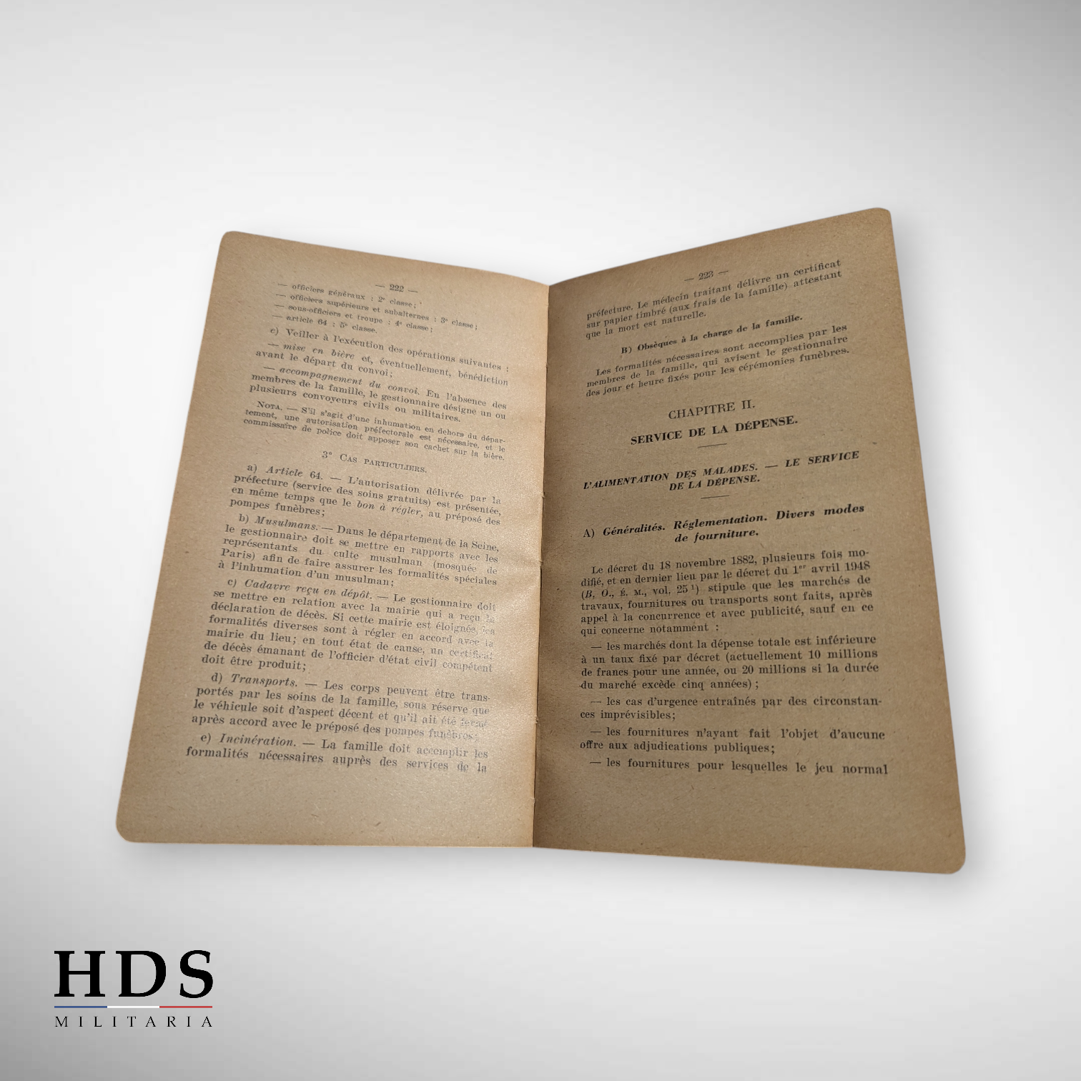 Manuel d'instruction service de santé 1951