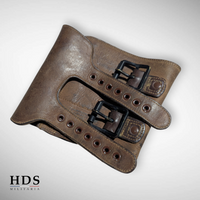 Guêtres cuir de buckle boots US ww2