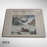 Calendrier almanach des PTT 1940 ww2