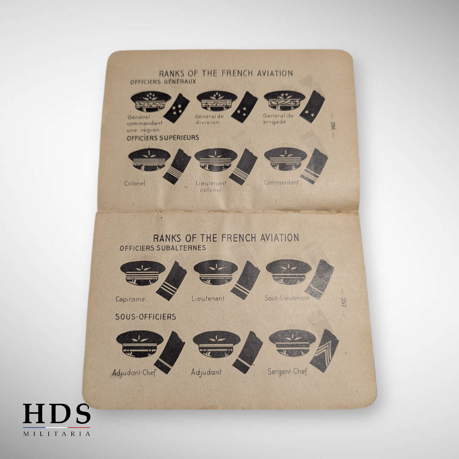 US WW2 Officer's Dictionary (French-English)