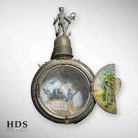 Gourde réserviste artillerie de Marine allemand ww1