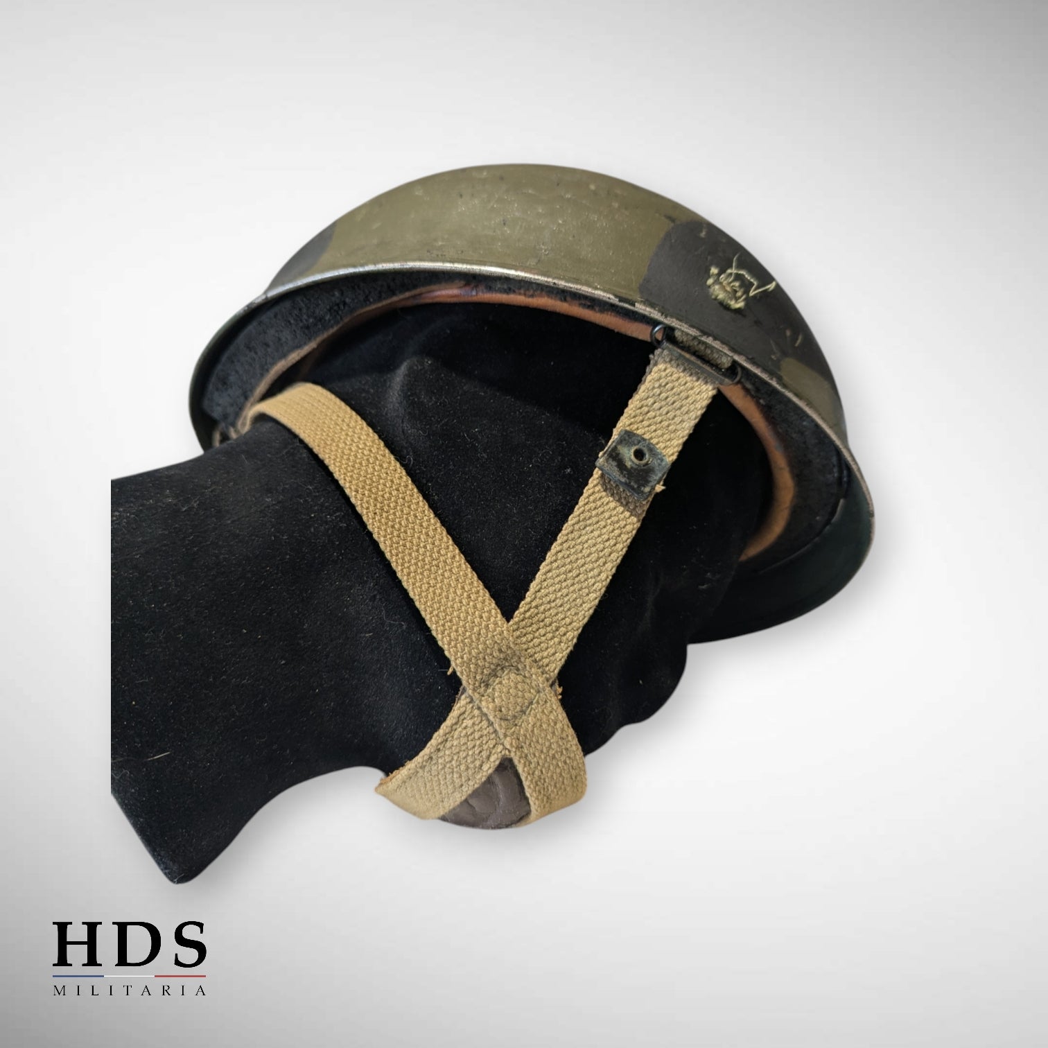 Casque parachutiste Anglais camouflé 1955