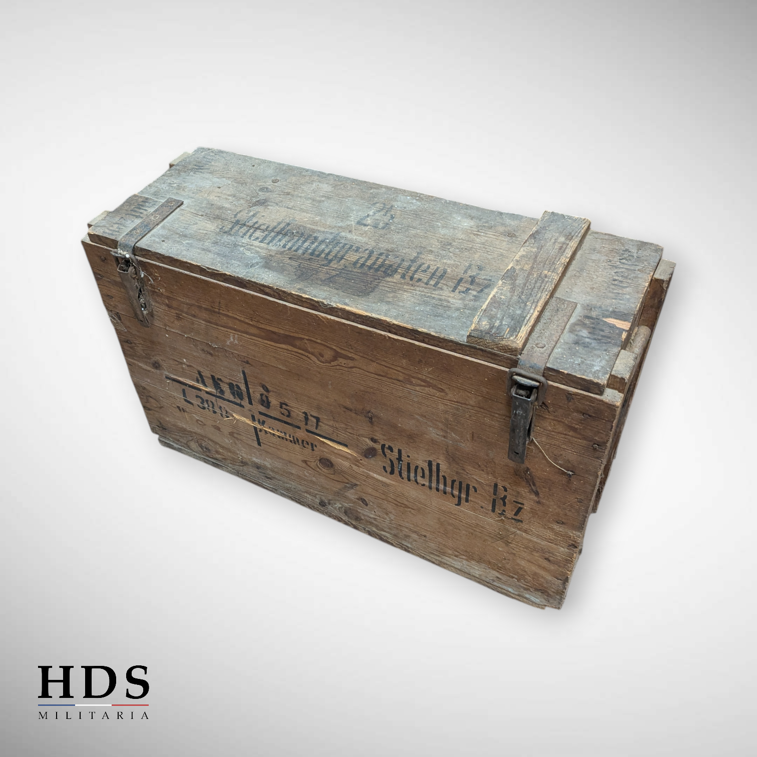 Caisse grenades à manche 1917 allemand ww1