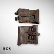 Guêtres cuir de buckle boots US ww2