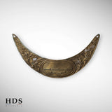Plaque commémorative casque Adrian ww1